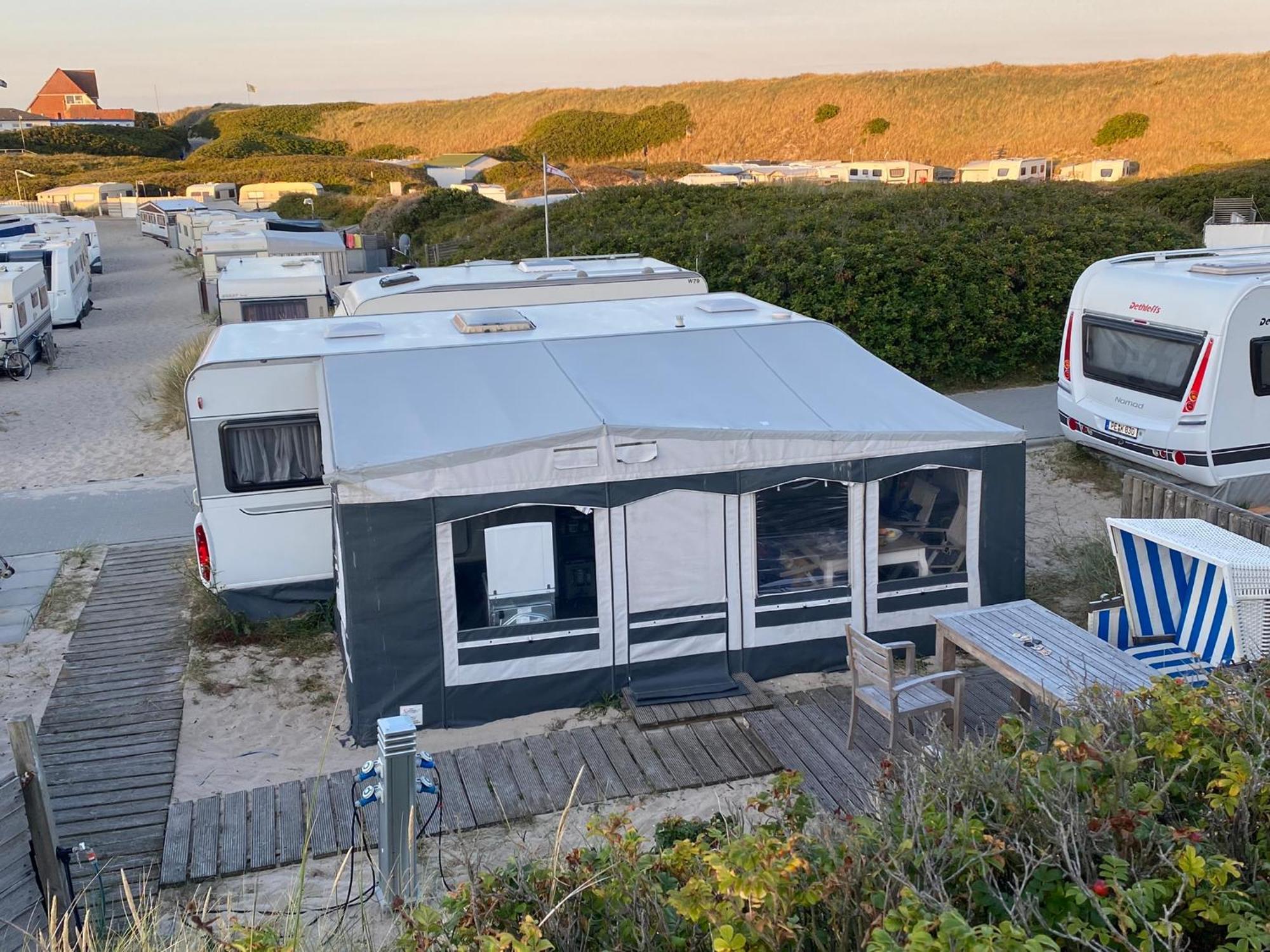Wohnwagenvermietung Hoernum / Sylt 外观 照片